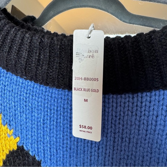 NWT Asymmetrical Color Block Sweater - Picture 2 of 4